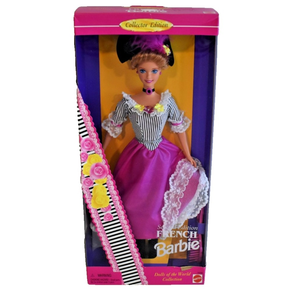 French Barbie Dolls of the World Collector Doll 1996 Mattel #16499
